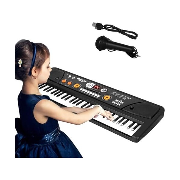 Clavier Piano Enfants avec Microphone, Shayson 37 Touches Musical
