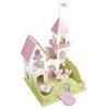 Le Toy Van - Wooden Toy Educational Fairybelle Wooden Palace Doll House Fairy Princess Castle Play Set, Pretend Play Wooden C