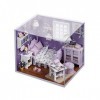 Jeu Cerveau 3D Puzzles Main Miniature Dollhouse Kit DIY Sweet Soleil Cabin Dollhouses Accessoires Maisons de poupées avec des