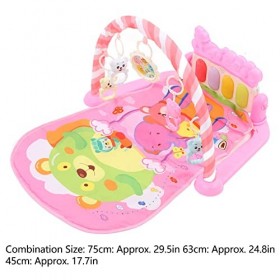 Amovible Conception Bébé Musique Piano Fitness Rack Multifonctionnel Bébé Pédale Piano Jouet Éducatif Précoce Jeu Pad avec Be