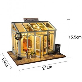 NXYDQ Kits Modèle Dollhouse en Bois, Bricolage Cottage Décoration Shop, créatif for Enfants et bébés