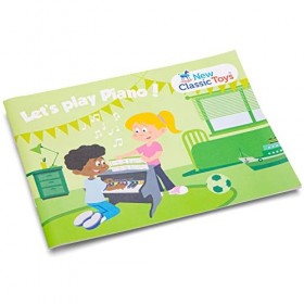 New Classic Toys Piano White - 18 Keys