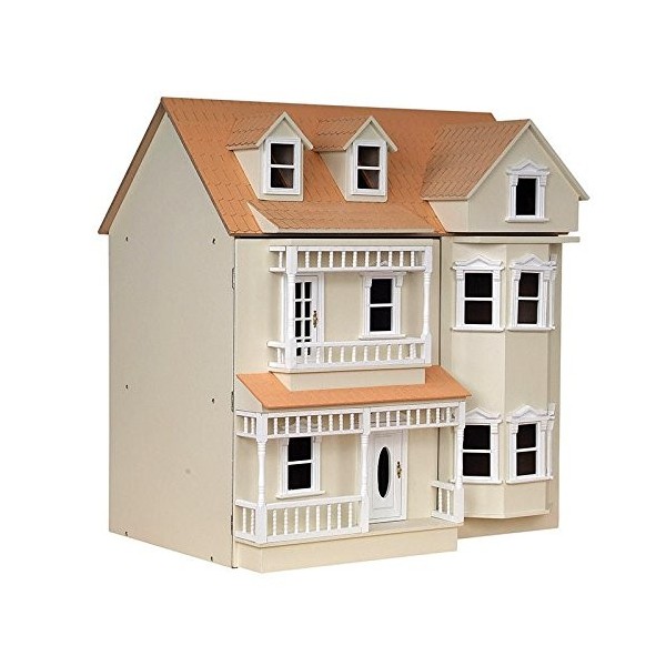 The Exmouth Unpainted Dolls House Kit