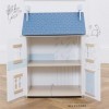 Le Toy Van - Wooden Dolls House - Sky Doll House - Kids Dolls House - 2 Storey Dolls House with Attic - Wooden Summer House -