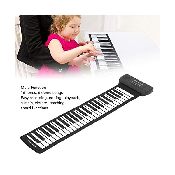 AOLUXLM Tapis de Piano pour Éducation Précoce pour Enfants de 3 à 8