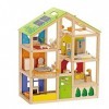 Hape Maison de poupée en Bois meublée