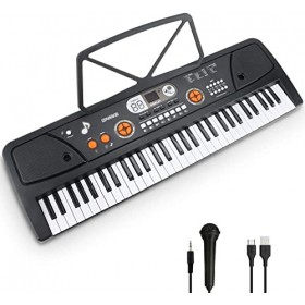 chevreau Jouet Piano Enfant 1-6 Ans Filles,Jouets de Clavier de Pia