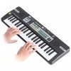 Mini clavier de pianos, piano électronique pour enfants 37 touches pour lapprentissage des instruments de musique