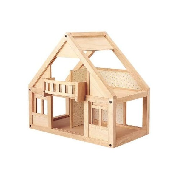 PlanToys - PT7110 - Jouet en bois - Ma Première Maison de Poupée