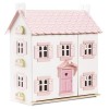 Le Toy Van - H104 - Maison de poupée Sophie en bois certifié FSC, 3 ans, pour filles, 3 étages, l 61 x p 35 xh 67 cm, avec es