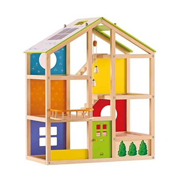 Helloshop26-Jeu dImitation Enfant Jeux Jouets Maison de Poupée Toute Saison Non Meublée, 102099