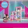 Barbie Maison de Rêve Pour Poupées Avec 3 Niveaux, Avec Lumières Et Sons, Plus De 75 Accessoires Inclus, 109 cm De Haut, Joue