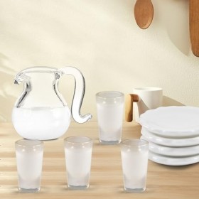 Lot de 21 accessoires miniatures pour maison de poupée, cuisine de poupée, Miniature 1/12 Assiettes, tasses, fourchettes, cui