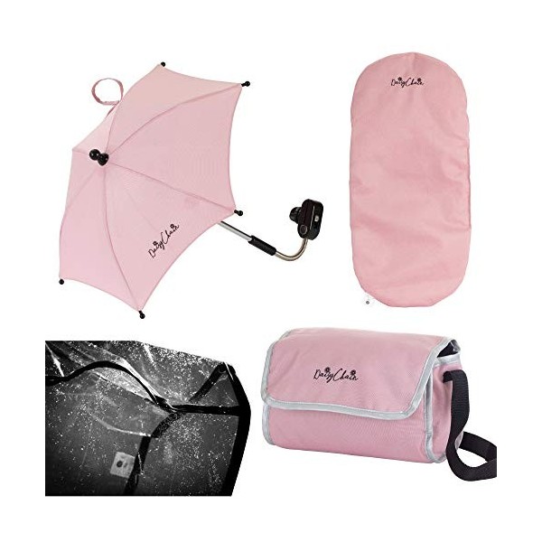 Daisy Chain Pack daccessoires Landau pour poupées Classic Pink 