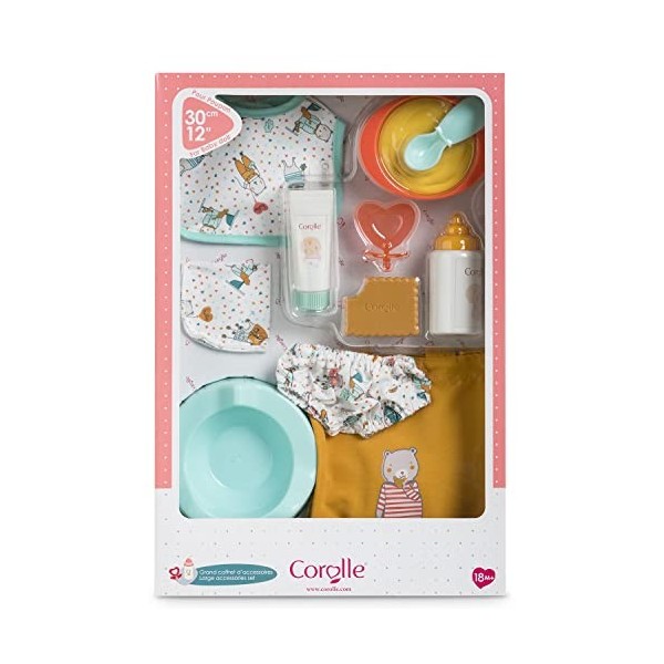 COROLLE - Grand Coffret Accessoires Nurserie - pour poupon 30 cm - Des 18 mois