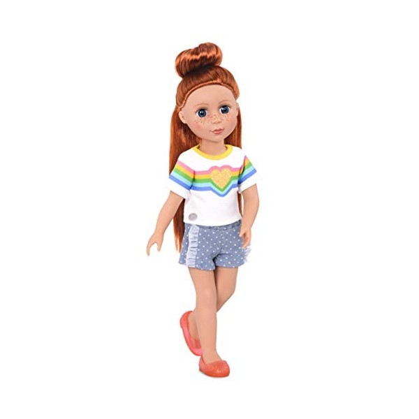 Glitter Girls GG50139Z Battat – Un Arc-en-Ciel à Votre cœur – Vêtements de poupée et Accessoires pour Enfants à partir de 3 A