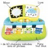 VTech - Piano Sensoriel Des Baby Loulous, Jouet Piano Interactif - 3/24 mois- Version FR