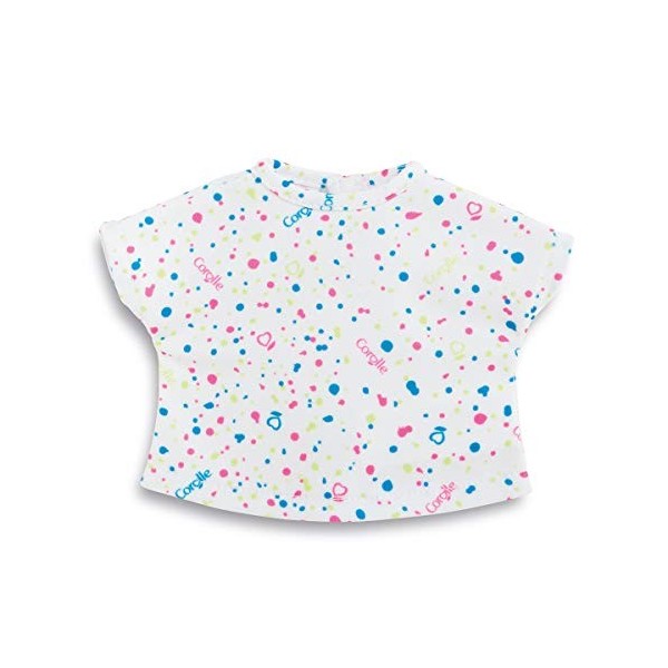 Corolle - T-Shirt confettis, pour poupée Ma Corolle, dès 4 Ans, 9000211990