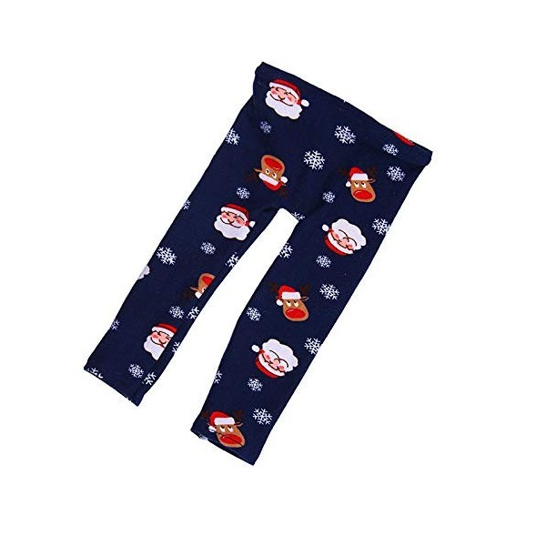 Aeromdale Vêtements de poupée leggings vêtements de tous les jours pantalons motif floral pour poupée American Girl 43 cm acc