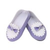 Aeromdale 1 paire de chaussures de princesse avec nœud pour poupée American Girls de 43 cm et 45,7 cm - Accessoires pour bébé