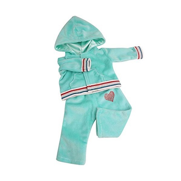 Jilibaba Ensemble de sport pour poupée, manteau, pantalon, accessoires de costume, jouet pour enfants, cadeau pour poupées am