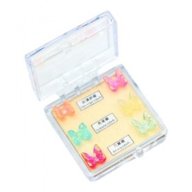 Mini Figurines de Papillon pour Maison de Poupée, Jouet Miniature, Artisanat, Pince à Cheveux, Accessoires Amusants, Couleur 