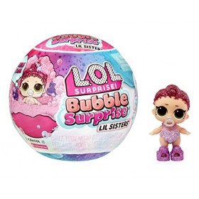 LOL Surprise Bubble - Assortiment Aléatoire - Poupée, Baby Sister, Surprises, Accessoires, Déballage & Réaction Bulles Mousse