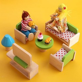 cobee Ensemble de nourriture miniature pour maison de poupée, 30 pièces, modèles de mini hamburgers mixtes en résine, accesso