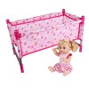 Poussette de poupée, Landau pour poupée, Accessoires de poupées, Poussette pour Poupée, Poussette Jouet Bebe pour Poupée, Pou