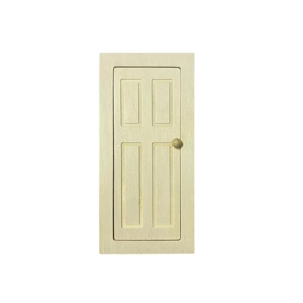 Porte Miniature en Bois,Porte pour Maison de Poupée,Porte Fée Miniature,Convient pour Décorer Les Maisons de Poupées et comme