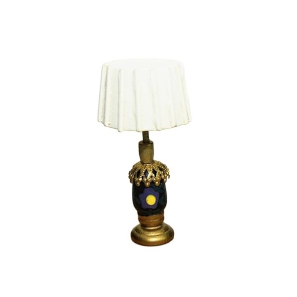 MagiDeal Lampe de Table Miniature, modèle de Lampe de Bureau, Accessoires de scène de Maison de poupée, Mini modèle de lumièr