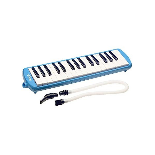 Stagg MELOSTA32BL Melodica 32 touches avec étui Bleu