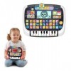 VTech Panneau éducatif avec Piano Tablette Enfant Multi-app, Jouets interactifs pour Enfants +2 Ans, Version ESP.