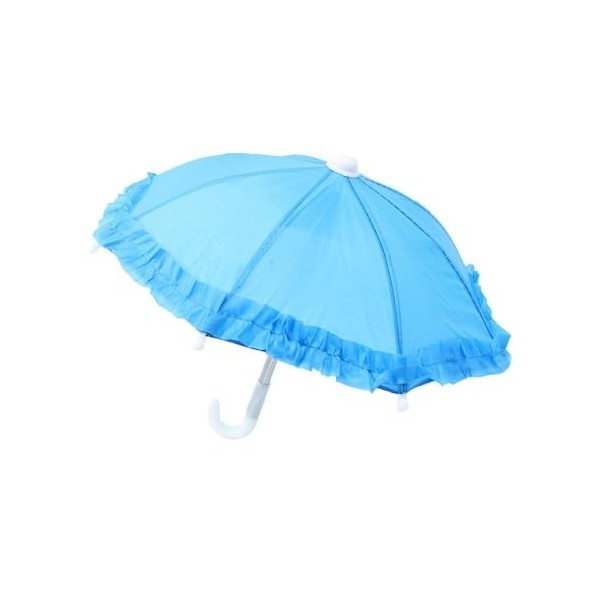 Harilla Parapluie Miniature pour Maison de poupée, Parapluie ensoleillé et pluvieux, Mignon, Parasol, Accessoires de Photogra