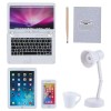 simarro Lot de 7 accessoires de simulation miniatures pour maison de poupée, ordinateur portable, tablette, téléphone, access