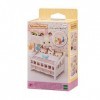 Sylvanian Families - Le lit de bébé et mobile - 5534 - Meubles et Accessoires Poupée - Mini Poupées