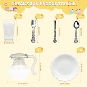 Accessoires pour maison de poupée, accessoires de lutin miniature accessoires de lutin pour poupée, maison de poupée, vaissel