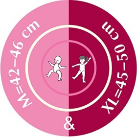 Götz 3402544 Tennis en Denim pour poupées - Vêtements et Accessoires pour poupons de T. M, 42-46&nbsp;cm et poupées de T. XL, 45-5