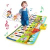 NEWSTYLE Jouet Enfant Garçons Filles,Tapis de Piano Musical Enfant 2 Ans,Jouet de Piano Tapis De Danse Piano Mat,Tapis de Jeu