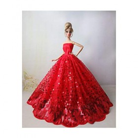 Uteruik Robe sans bretelles pour poupée de 29 cm - Robe de soirée - Accessoires de costume - Cadeau de Noël ou danniversaire