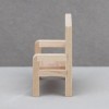 Generic Banc de Parc pour Maison de Poupée, Mini Chaise En Bois pour Décor de Micro Paysage, échelle 1/12