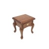 Uteruik 1:12 Mini meuble de table de chevet pour maison de poupée - Accessoire miniature éducatif pour le salon - Jouet décor