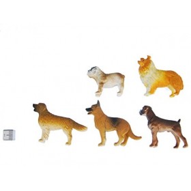Miniblings Chiens 10x Figurine Caoutchouc Animaux Animaux lot Chien lot Animaux Mix