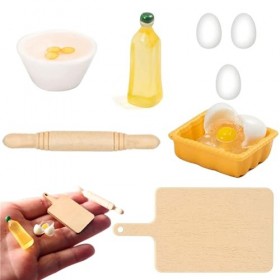 1/12 Accessoires pour maison de poupée, 15 pièces de maison de poupée, lutin accessoires de maison de poupée, mini meubles, a