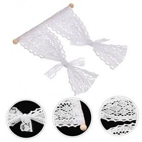 VALICLUD Maison De Poupée Rideaux Mini Maisons Rideau Maison De Poupée Décorations Micro Paysage Meubles Décor Décorations po