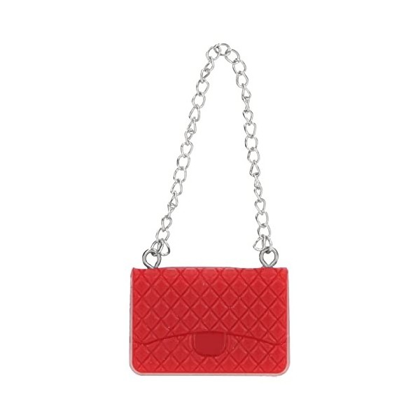 Dilwe Sac à Main de Poupée, Sac à Main de Poupée Miniature Accessoires de Sac de Maison de Poupée Décorations pour Maison de 
