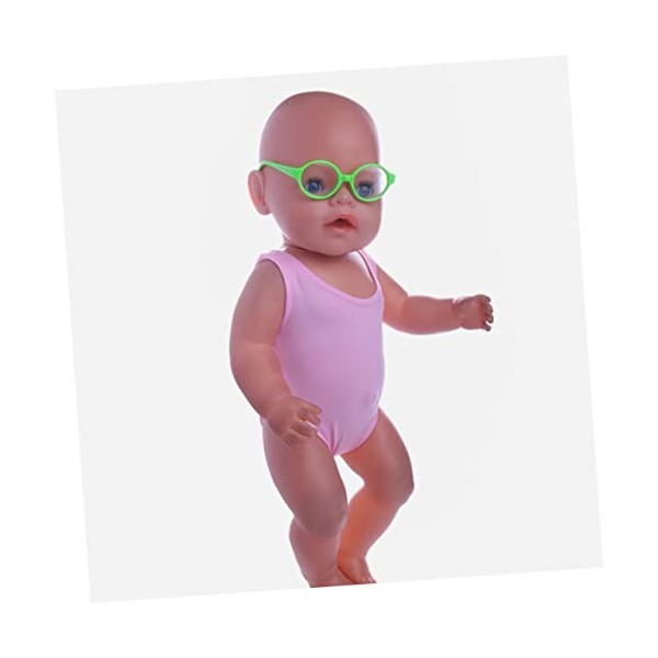 Toyvian 3 Pièces Lunettes De Poupée Poupée Habiller Accessoires De Poupée Jouets pour Filles Lunettes De Soleil pour Bébé Min