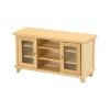 Fonowx Mini Meuble TV pour Maison de poupée, Meubles en Bois, Meuble TV Miniature pour Maison de poupée, Accessoires de scène