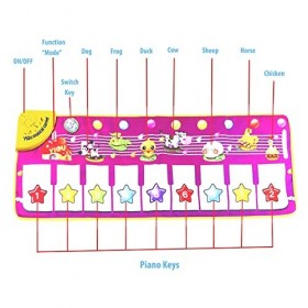 Musical Piano Mat for Kids, Gifts for 2 Year Old Boys Girls