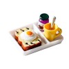 LICHENGTAI Ensemble daccessoires de Cuisine Miniatures pour Maison de poupée, Nourriture Miniature Mini Boisson Alimentaire 